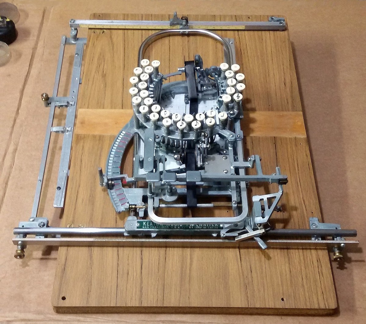 Keaton Music Typewriter, 1953