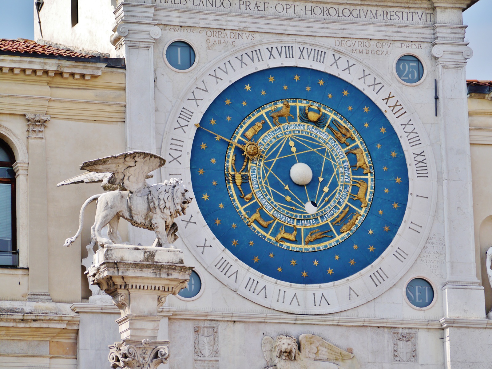 Astronomic Clock Padua of Jacopo Dondi