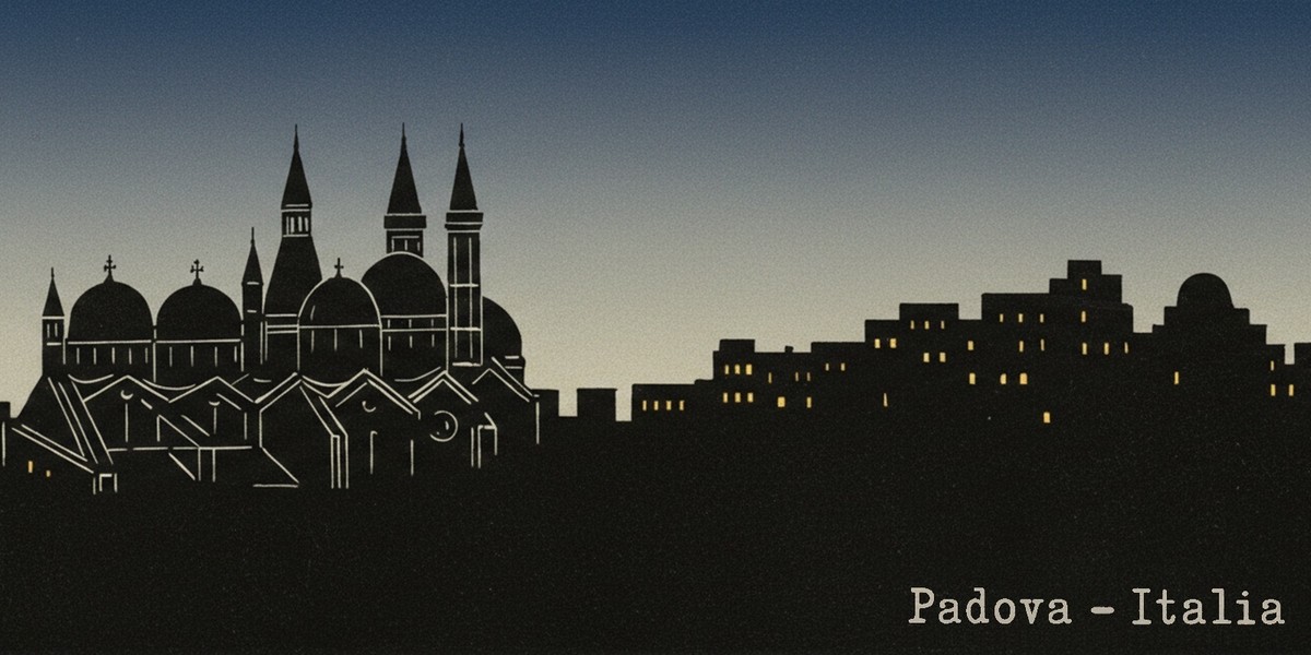 1930 Padova City artistic image