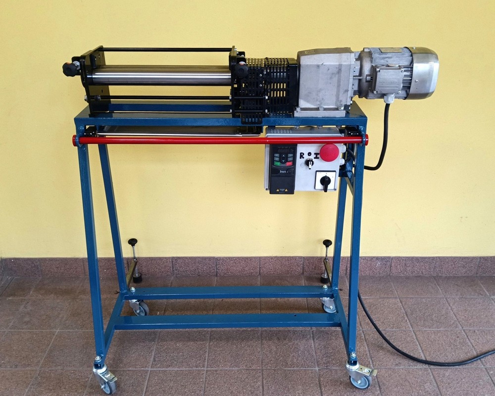 Mescolatore a due cilindri per gomma