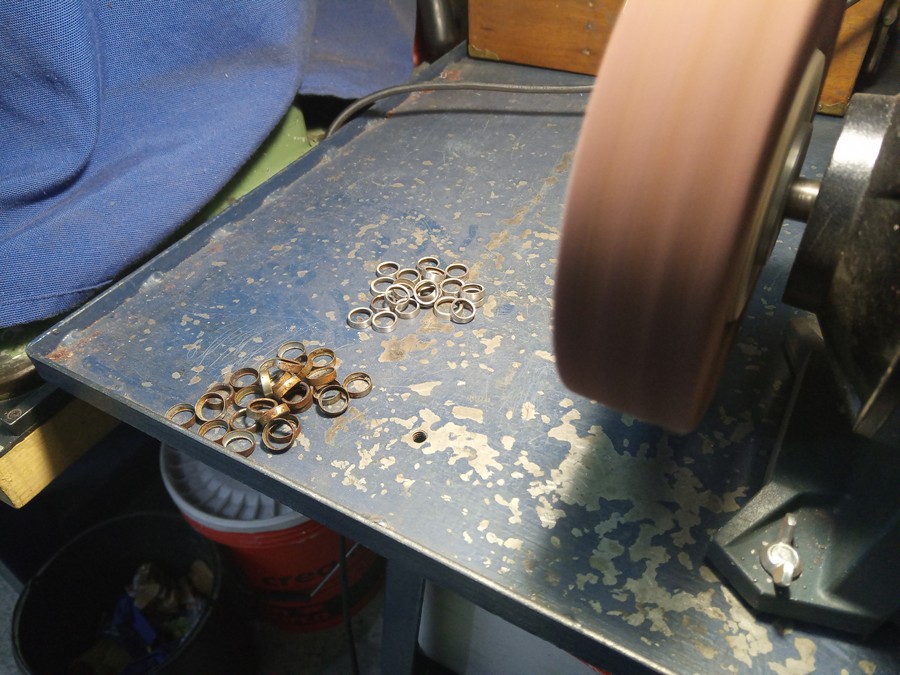 Dettaglio del restauro della Everest Mod. 44