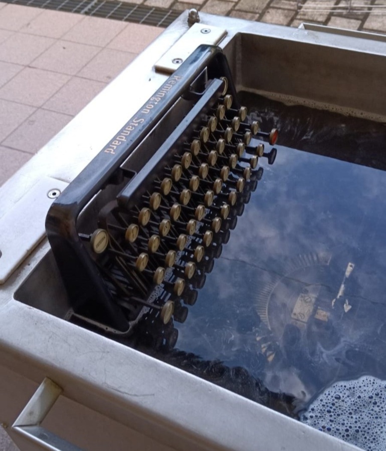 Lavaggio a ultrasuoni della Remington Standard No. 12