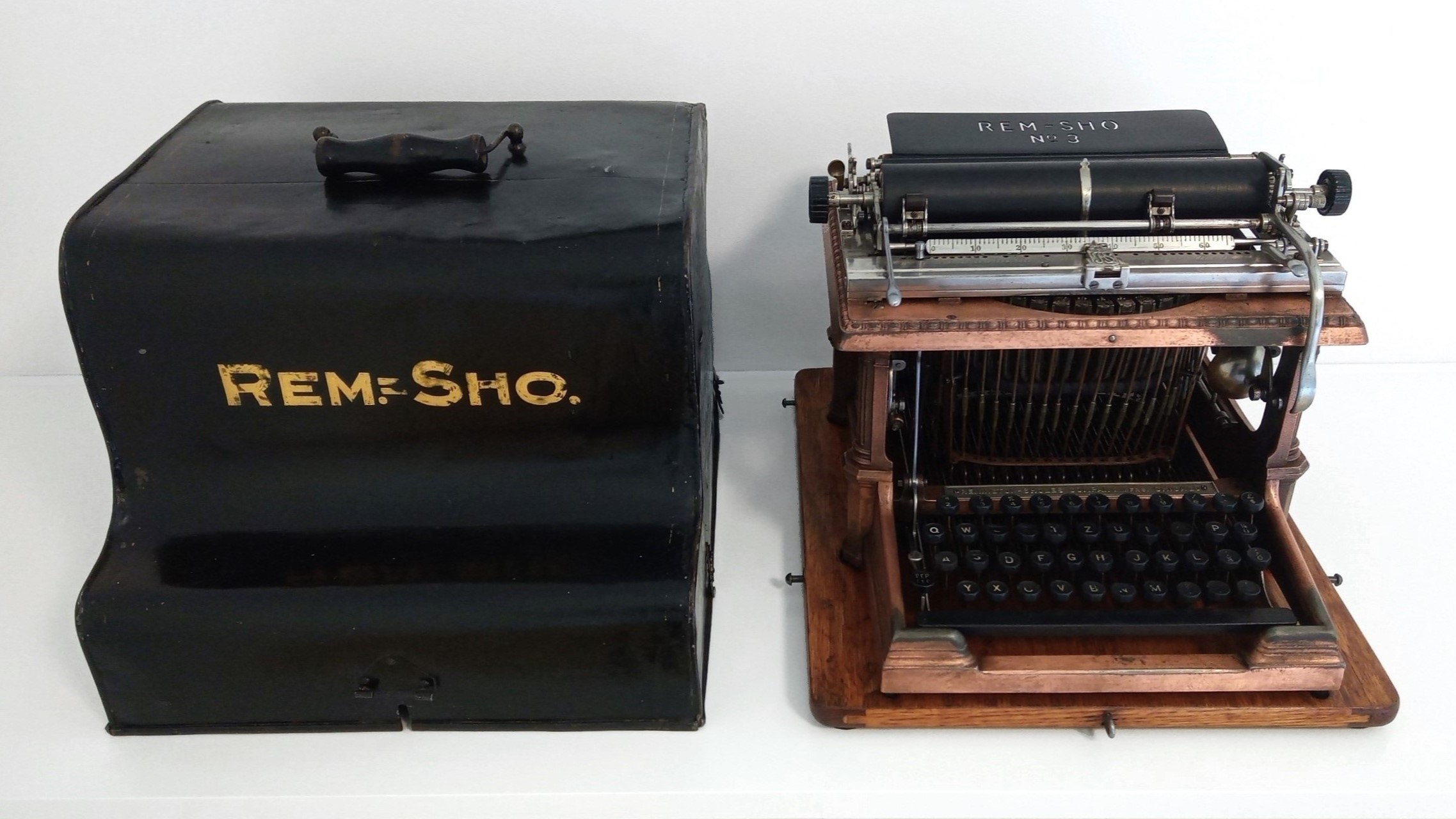 Certificato di collaudo della Remington-Sholes 3